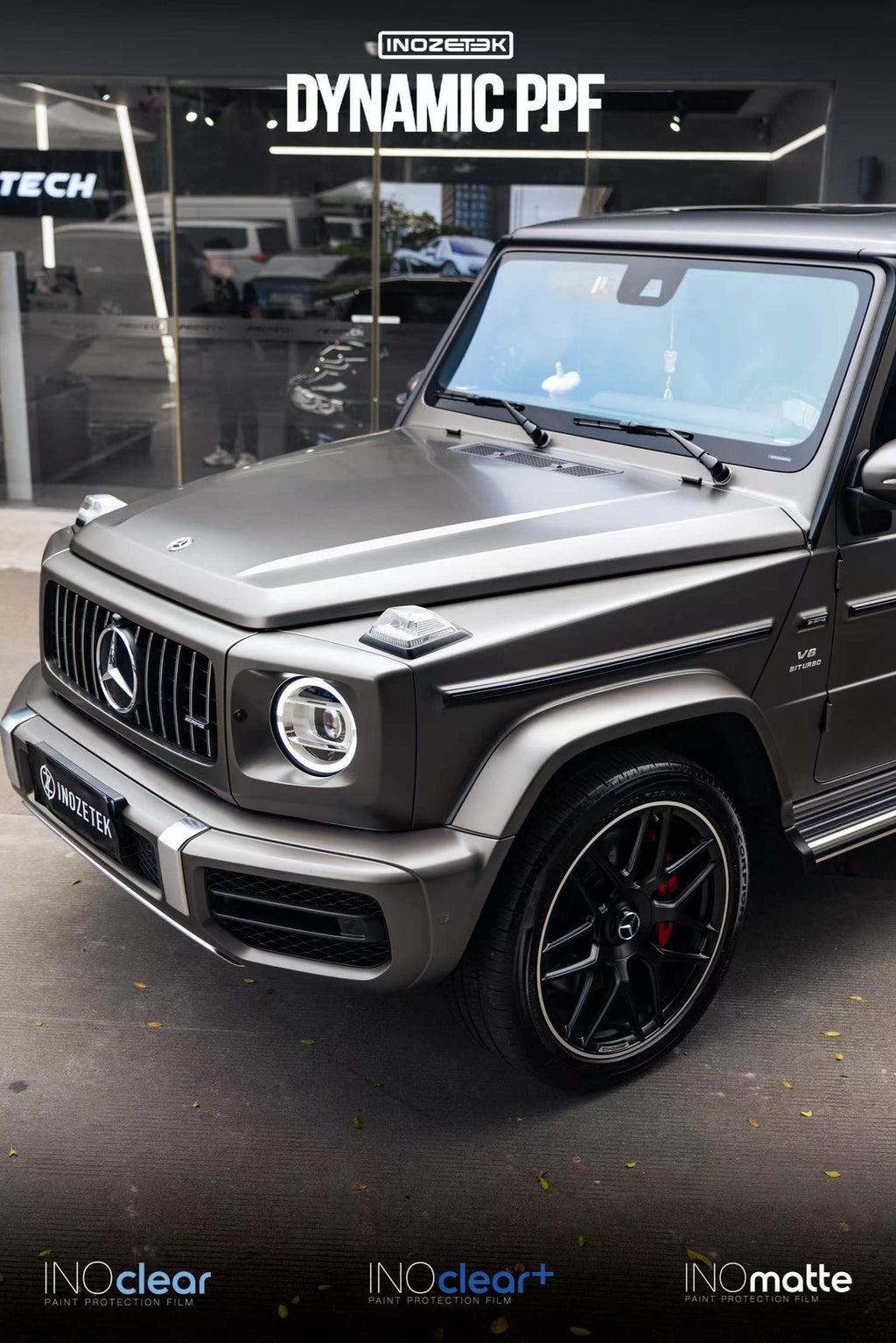 INOMATTE - 7.5MIL Matte Paint Protection Film 60" x 50FT