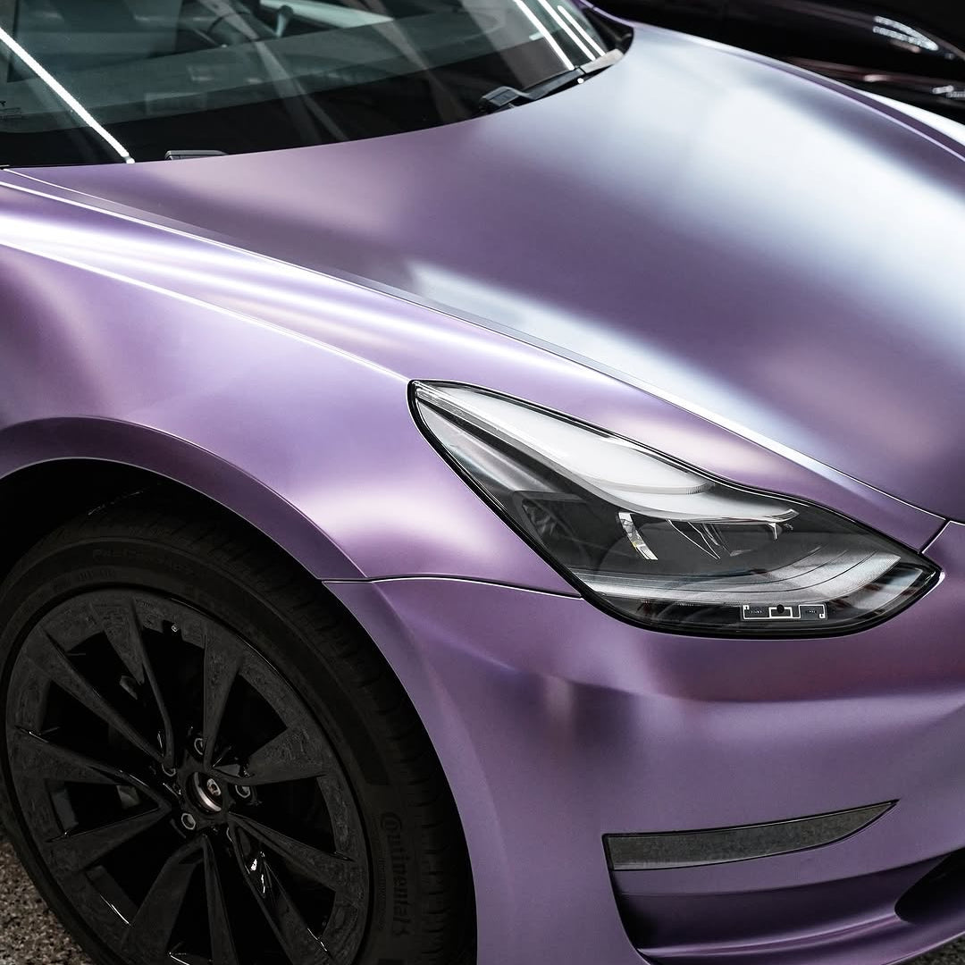 FS2010 - Frozen Satin Metallic Plum Purple