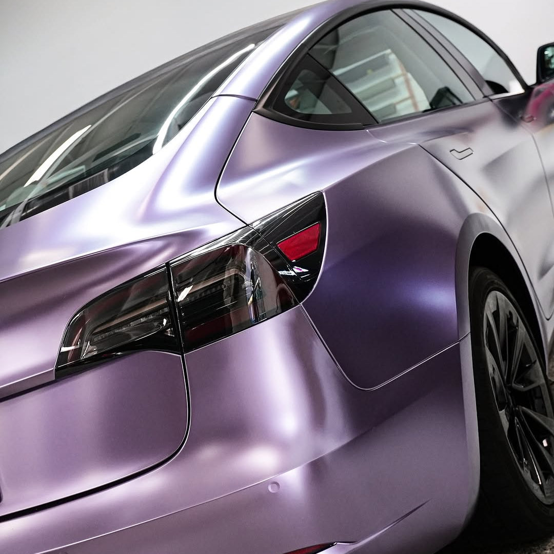 FS2010 - Frozen Satin Metallic Plum Purple