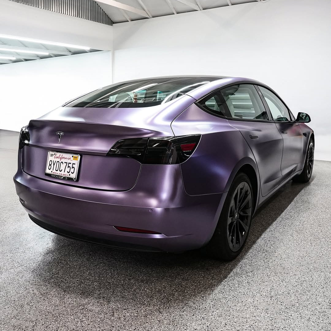 FS2010 - Frozen Satin Metallic Plum Purple