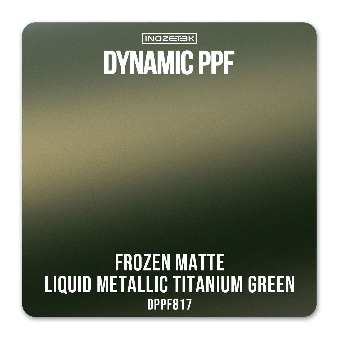 DPPF817 - Frozen Matte Liquid Metallic Titanium Green [DRY APPLY]