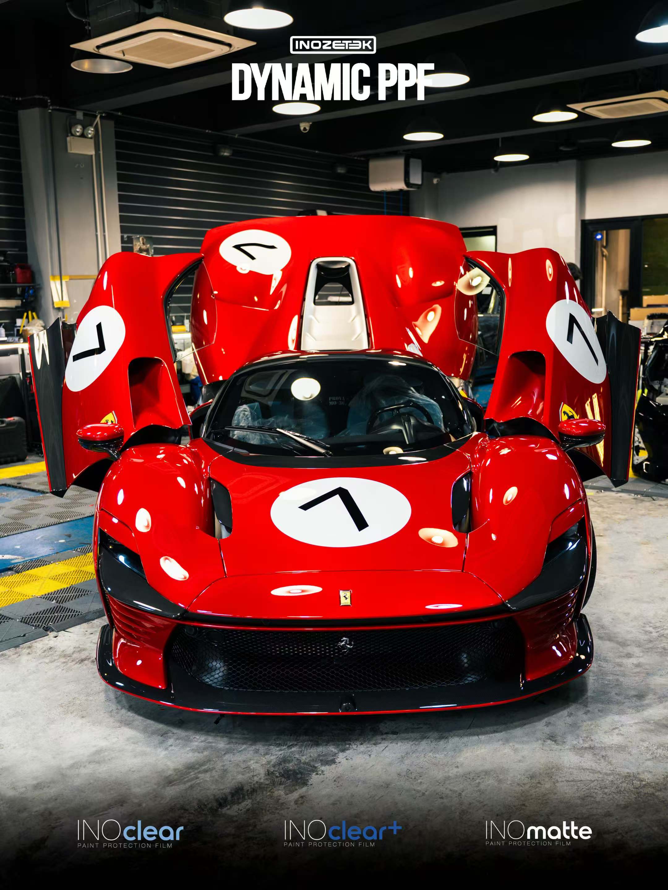 INOCLEAR - 7.5MIL Gloss Paint Protection Film 60" x 50FT