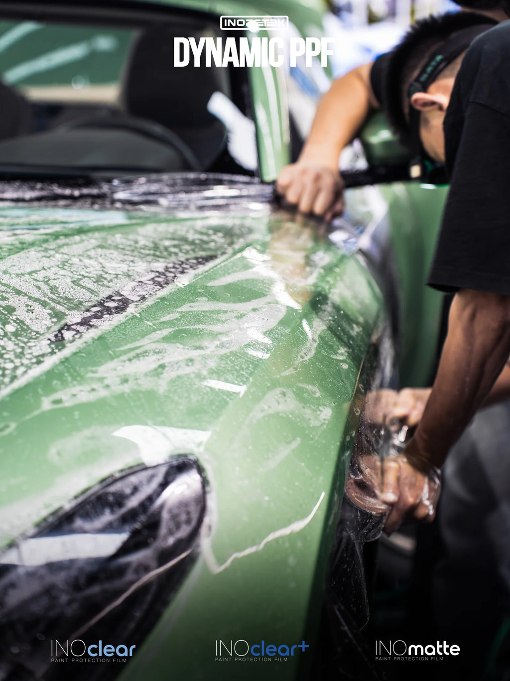 INOCLEAR + (PLUS) - 8.5MIL Gloss Paint Protection Film 60" x 50FT
